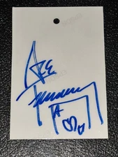 Kiss Ace Frehley Signed All Access Laminate Pass-Direct from Ace's Merch Company