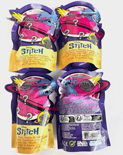Disney Lilo  Stitch Stitch Clip-On Attachable Plush Mystery Bag Lot of 4 New.