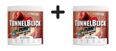 2 x ProFuel Tunnelblick Pump! (440g) Ice Tea Peach (68,12 EUR/kg)