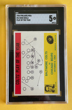 Don Shula 1964 Philadelphia Rookie Football Card #14 - SGC 5. rookie card picture