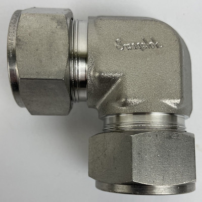 OEM Swagelok SS-1610-9, 1'' 316 LFJ Stainless Steel Union Elbow, 90 deg