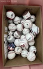White MLB St. Louis Cardinals Autographed Baseball Balls Lot Of Assorted