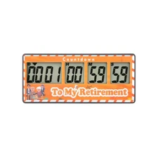 Digital Kitchen Timer,Retirement Countdown Timer 9999 Days,Magnet Design,Loud...