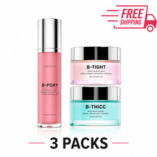 Maelys B-Foxy B-Tight B-Thicc Body Care Set 3 Pack Firming  Plumping Cream