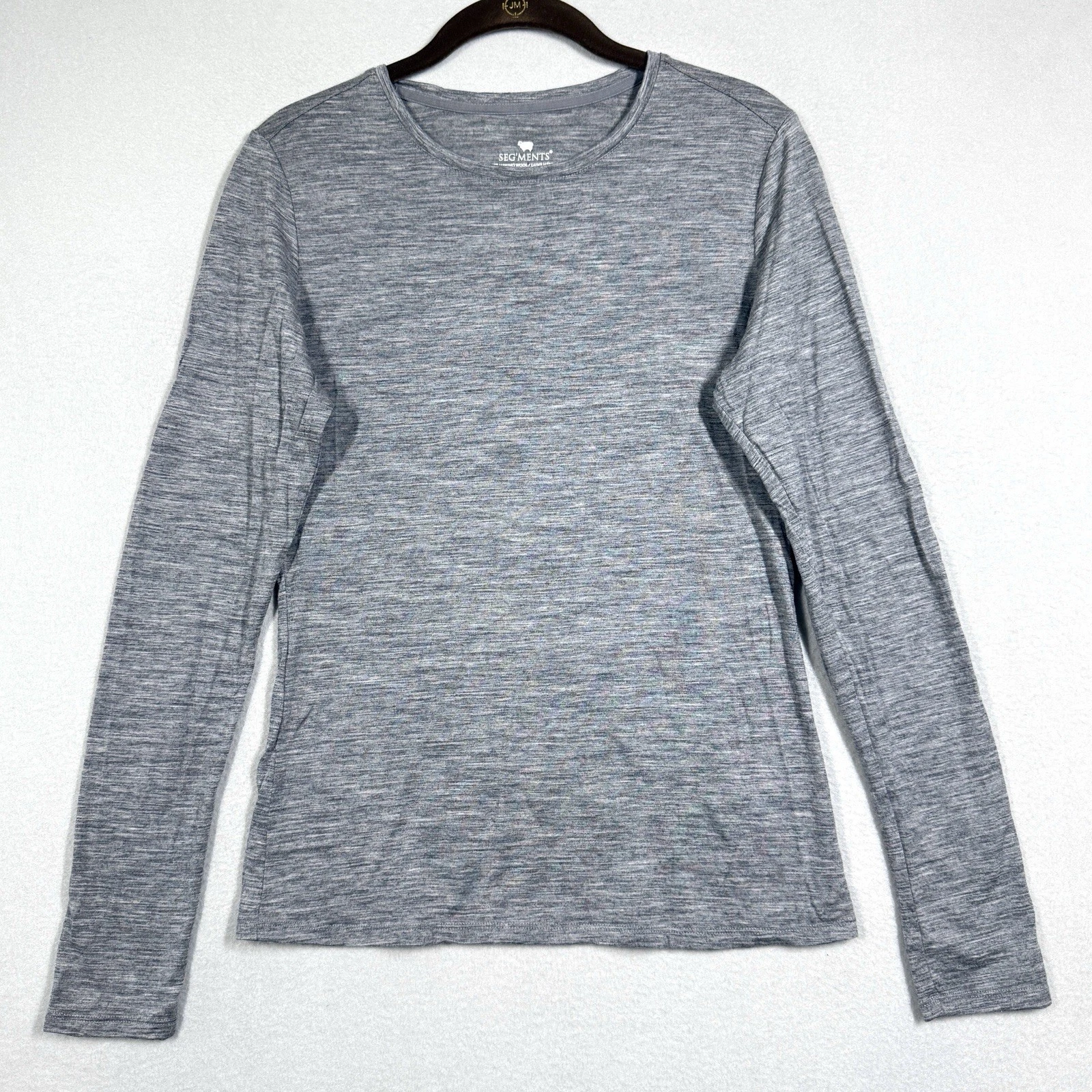 Segments Top Womens Medium Merino Wool Shirt Base Layer Outdoor Hiking Grey
Opens in a new window or