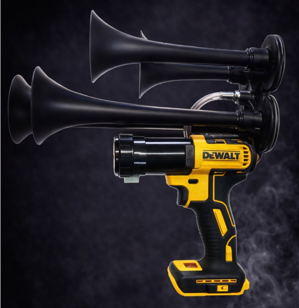 GatorBlast™ for DeWalt 20v Battery Impact Drill Train Air Horn 4