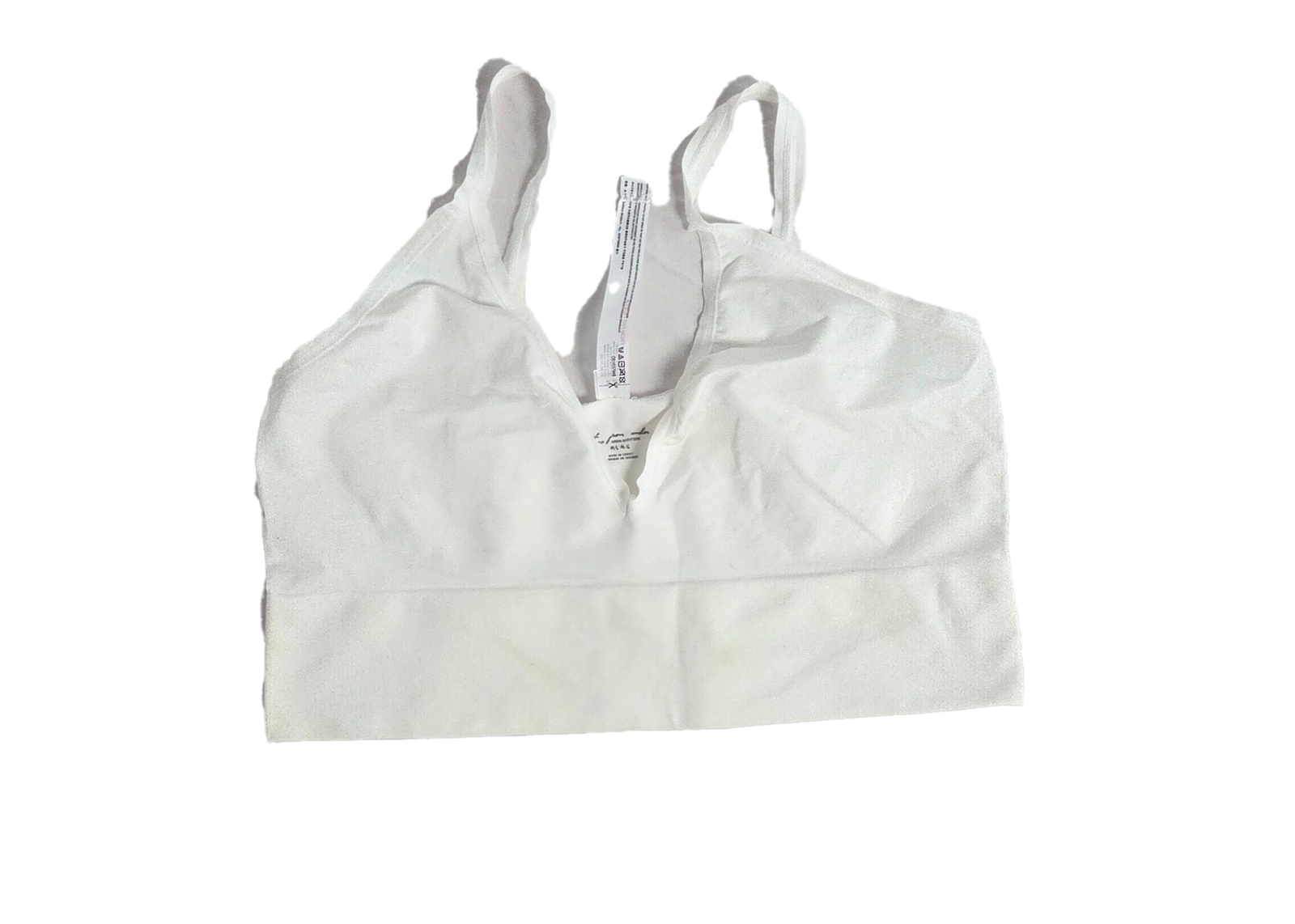 Urban Outfitters Out From Under Womens M/L  Ribbed Tank Crop Top White