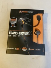Tough Tested Transformer X Bluetooth Wireless Earbuds Headphones Job site NEW