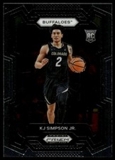 2024 Panini Prizm Draft Picks #93 KJ Simpson Jr. RC
