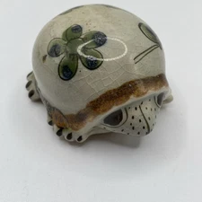 Vintage Ken Edwards Tonala Mexico Pottery Turtle Tortoise Signed
