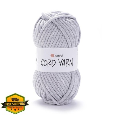 YarnArt Crochet Cord Yarn 756- Light Gray