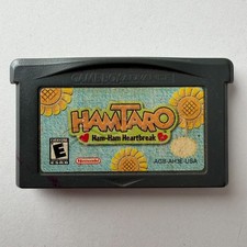 Hamtaro: Ham-Ham Heartbreak Nintendo Game Boy Advance GBA Authentic Tested Saves