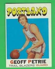 1971/72 Topps  Geoff Petrie RC #34 NM