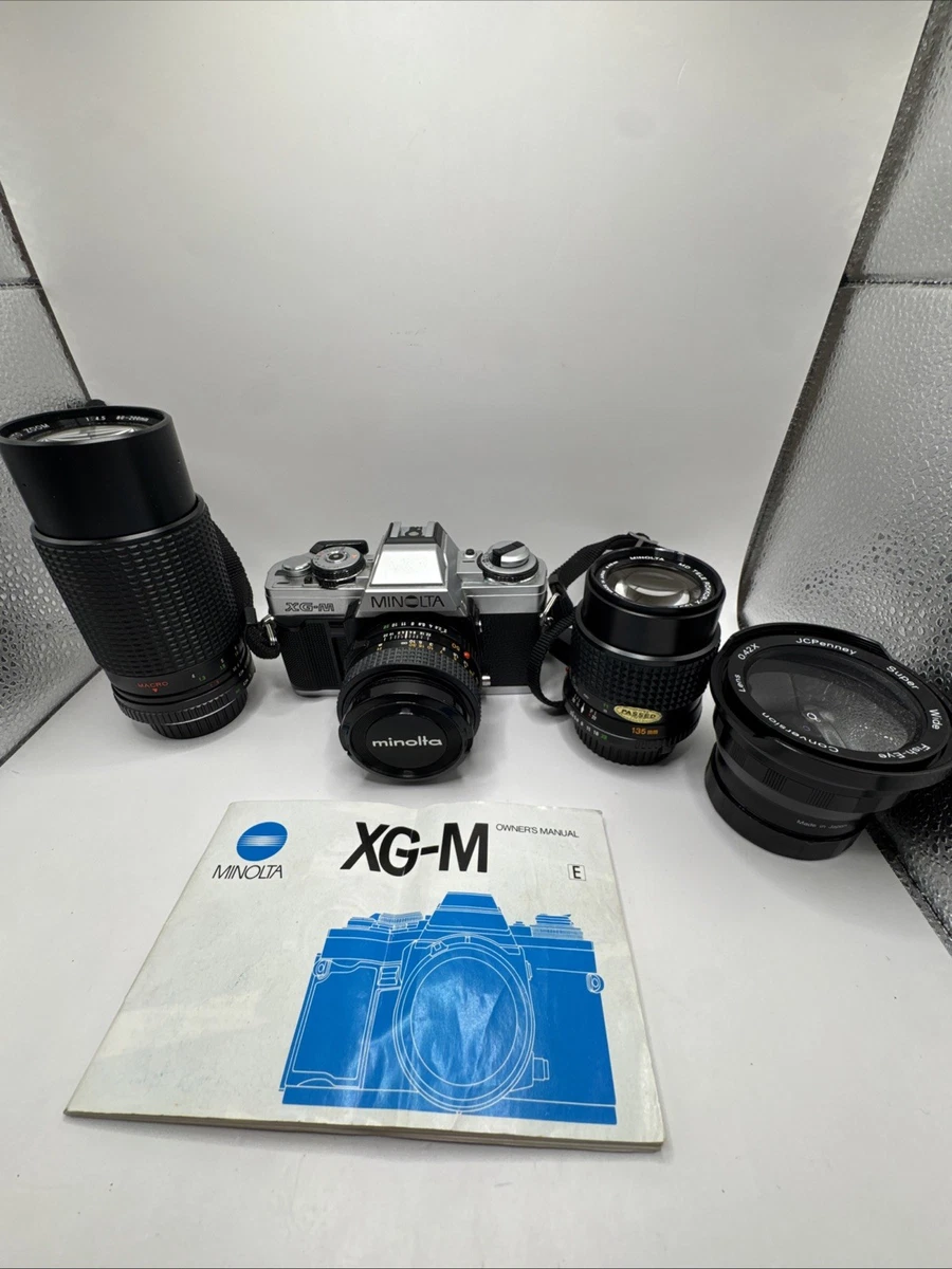 Minolta XG-M Film Cameras for sale - eBay