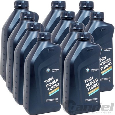 10x1 LITER passend für BMW ORIGINAL MOTORÖL 0W-30 TWIN POWER TURBO LONGLIFE 04