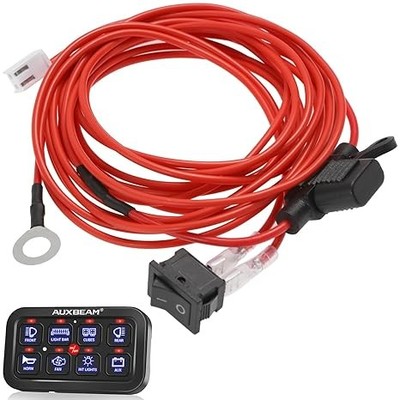 Universal Acc Power Wiring Harness 6.6FT 20AWG 2PIN Acc Style: 6.6FT ACC Cable
