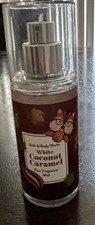 Bath Body Works White Coconut Caramel Fine Fragrance Mist 2.5 FL OZ Rare HTF