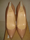 100%AUTH NEW WOMEN LOUBOUTIN PIGALLE FOLLIES NUDE 100 PATENT PUMPS/HEELS US 11.5 — photo 7