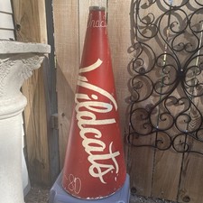 Vtg Cheerleader Megaphone 31 College Pep Cheer Movie Prop Wildcats 79-80