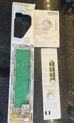 Miele W2809i Waschmaschine Display Steuerplatine PCB Modul & Blende