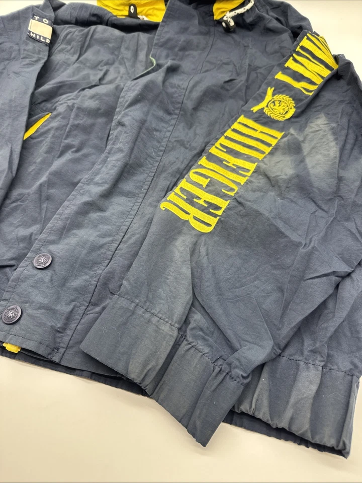 Vintage 90s Tommy Hilfiger Sailing Embroidered Spellout Windbreaker Jacket L - Image 3 of 4