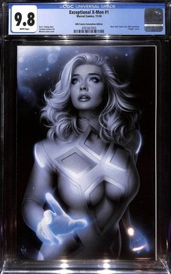 Exceptional X-Men #1 Warren Louw NYCC Virgin Variant LTD 800 CGC 9.8