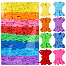 800pcs Refill Loops for 7-Inch Weaving Loom - 8 Color Loom Loops for Potholde...