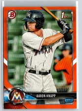 2018 Bowman #BP5 Aaron Knapp Prospects Orange #/25 F18