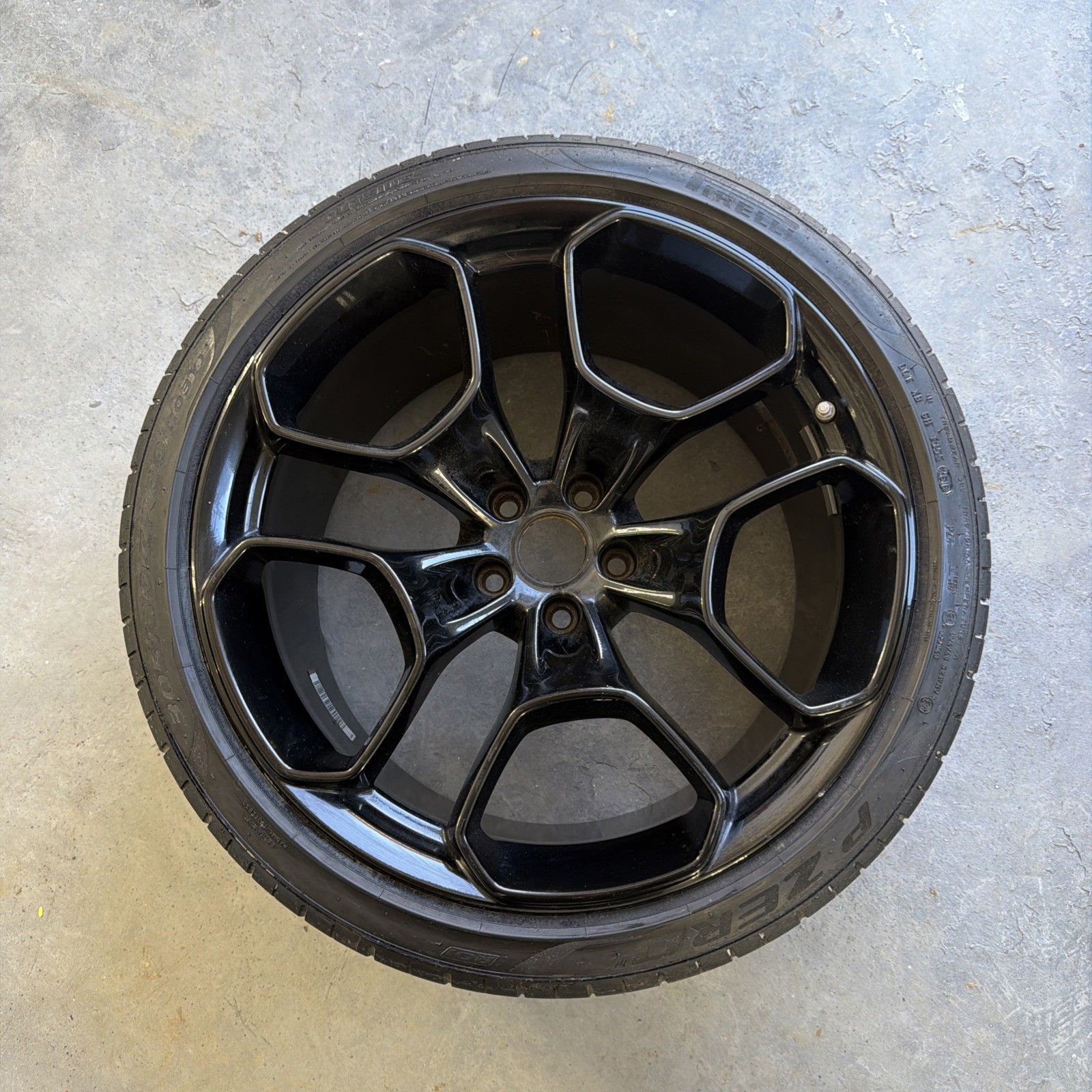 Lamborghini Huracan 20 inch 20 x 11 Original Rear Wheel 2015 - 2022 OEM STRAIGHT