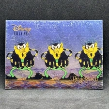 Bogeymen 1995 SkyBox Disney Premium #82 Silver Screen Villains Lullaby Land