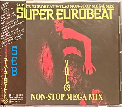 Various   Super Eurobeat Vol. 63 - Non-Stop Mega Mix JAPAN CD SAMPLE