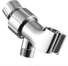 Shower Head Holder for Handheld Shower Head, Adjustable Shower Arm Mount for Con