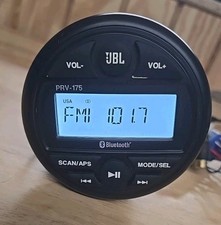 JBL PRV-175 Marine 4.25" Gauge Style Bluetooth AM/FM Stereo