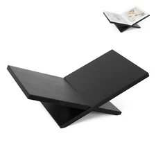 Open Display Stand, Wooden Large Book Holder, Coffee Table Stand, Wood Easel ...