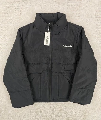 WRANGLER – Doudoune Femme Relax Noire – Coupe Confortable et Chaude – XS S M L - Photo 1/4