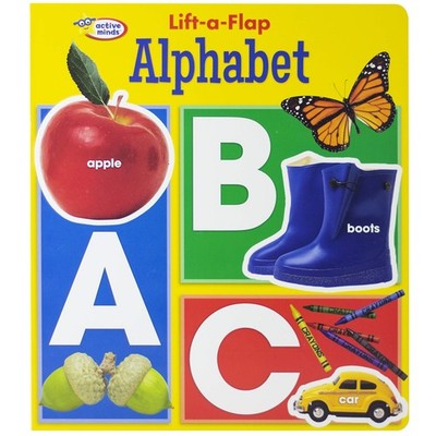 Active Minds - Lift a Flap Board Book - Alphabet - board book Sequoia Childr...