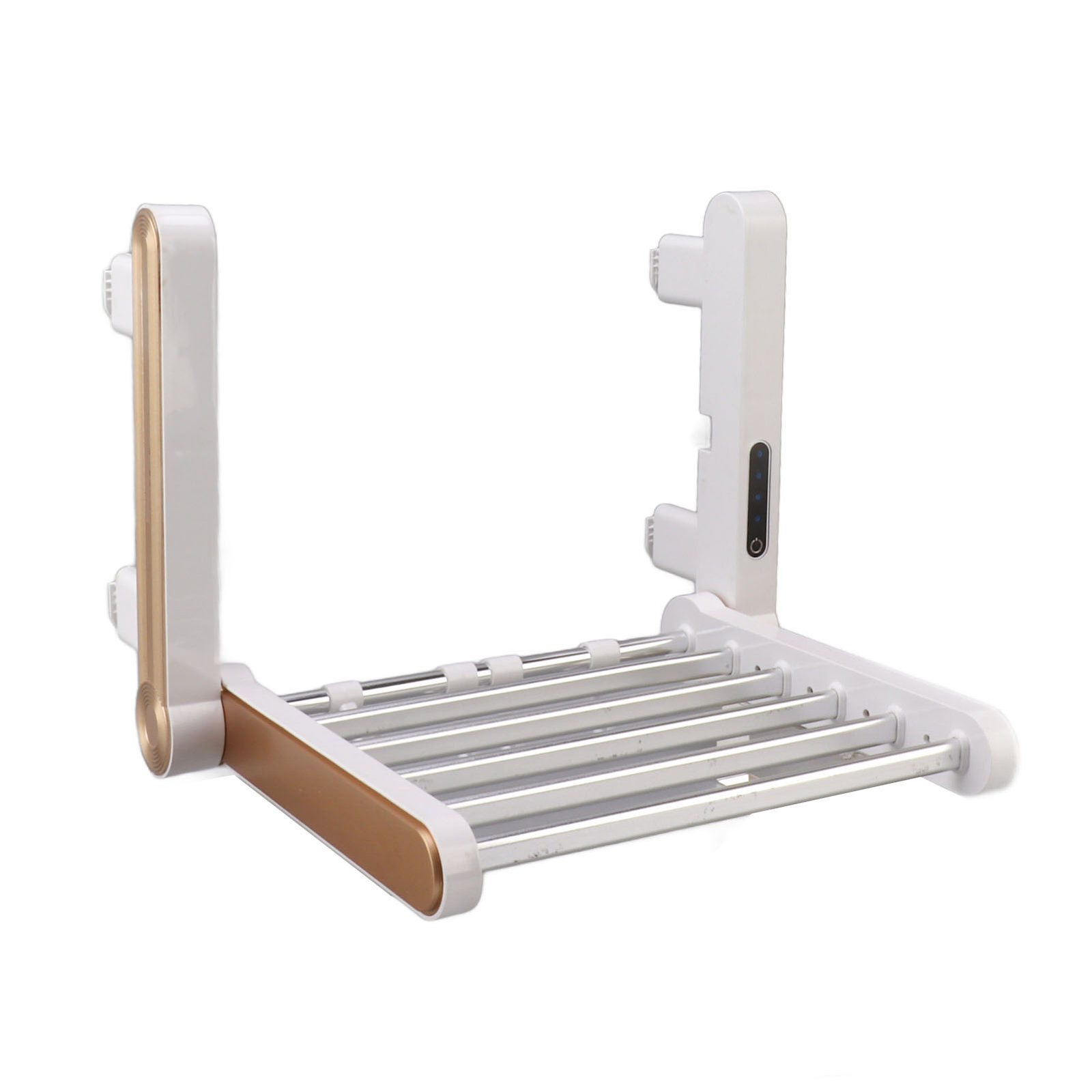 Electric Towel Warmer Rack Plug In 6 Bars Heated Towel Drying Rack EU Plug  | eBay