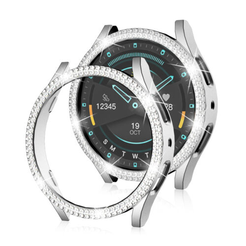 For Samsung Galaxy Watch 7 6 5 4 40/44mm Bling Diamond Hard PC Bumper Case Cover - Picture 23 of 23