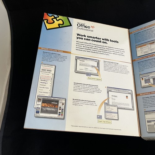 Microsoft Office XP Professional Version 2002 Office Suite Disc Set - Picture 4 of 14