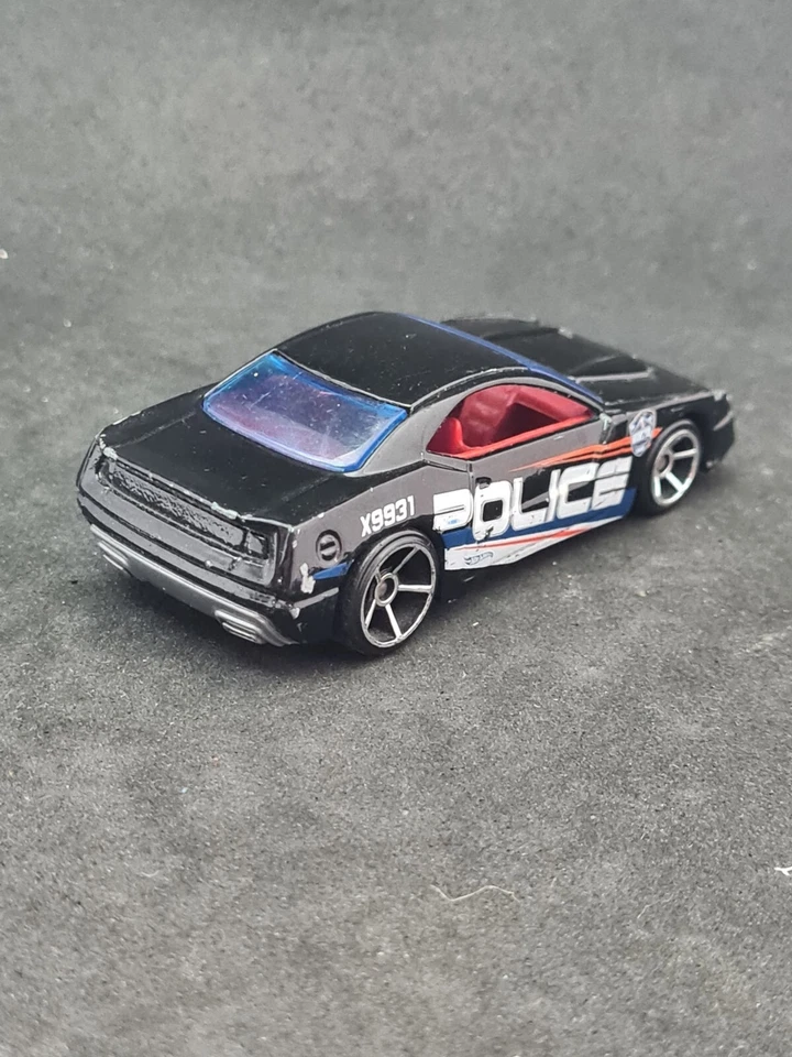 voiture de sport sans boite police 2003 mattel rapid transit 1/87 - Photo 2/4