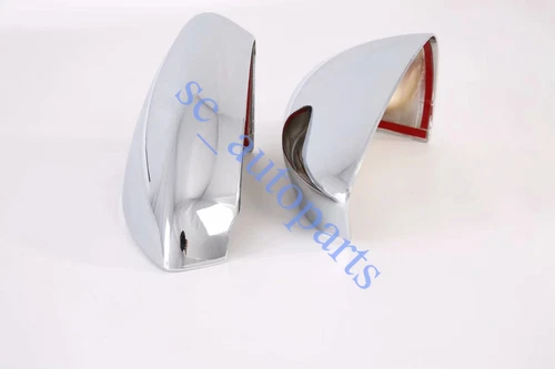 >Side Mirror Cover Trim 2020 2021 2022 For Mazda 3 2Pcs ABS Chrome Rearview Side