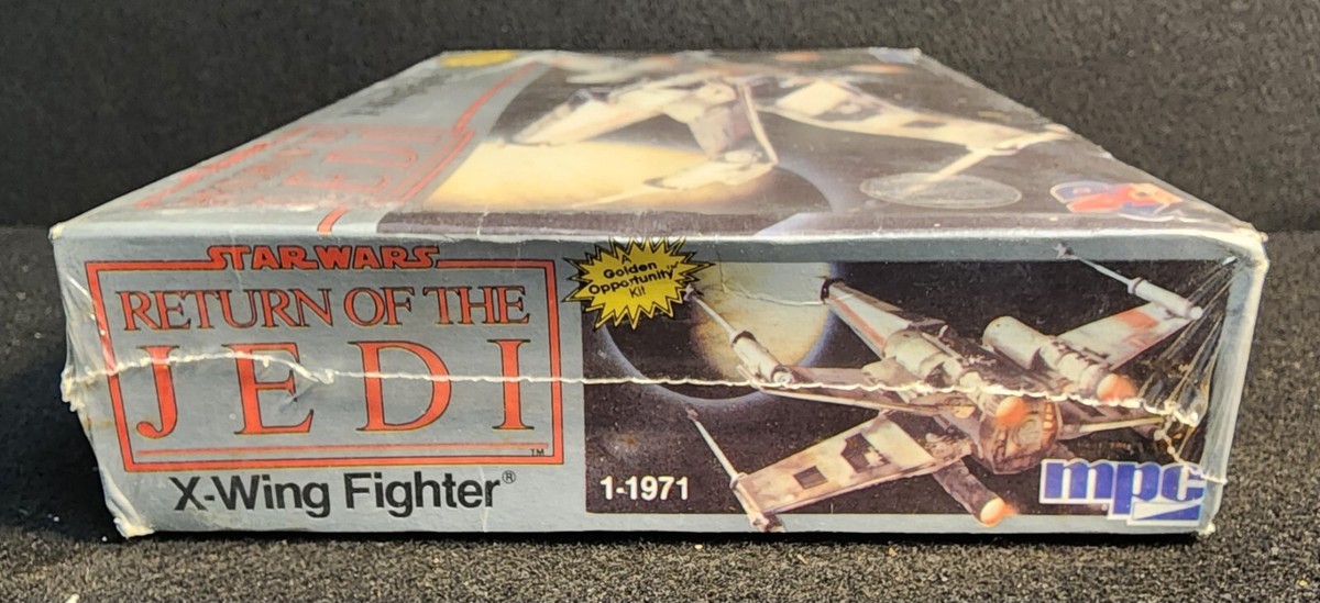 Star Wars Return of The Jedi X-WING FIGHTER (1983 MPC) Snap Model