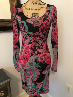macy's red long sleeve dress