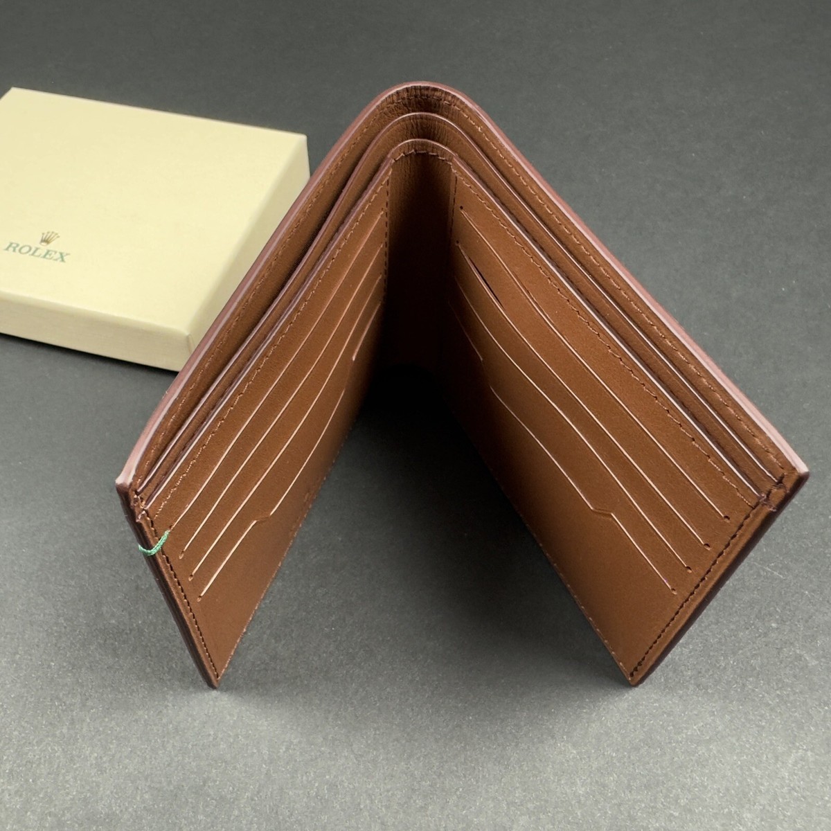 ROLEX 財布 - 新品 (NEW) Rolex WALLET Brown Leather 2024 | eBay