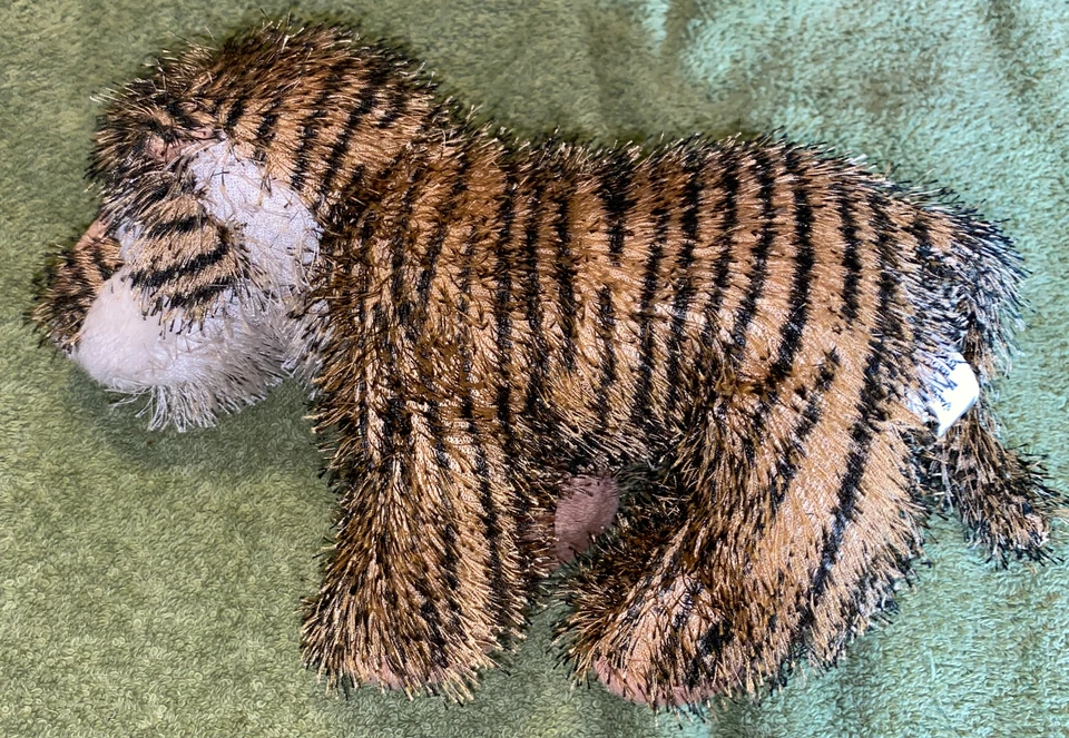 Ganz Webkinz Tiger Plush 9" Stuffed Animal Safari Africa Toy Brown Black White - Image 2 of 4