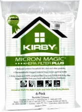 Kirby Micron Magic HEPA FILTER Vacuum Bags - Pack of 6