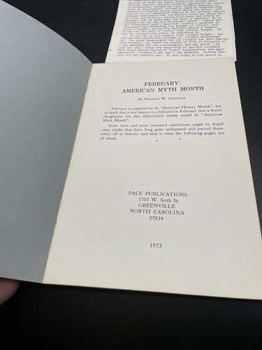 FEBRUAR, AMERIKANISCHER MYTHENMONAT von Francis W. Springer - Bild 3 von 8