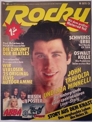 Rocky 46, 09.11.1978,J.Travolta,All we need is Rock,P.McCartney,Zustand sehr gut