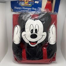 Vintage Mickey  s Stuff Happy Hamper Bag Kids Storage Laundry Nursery Decoration