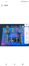Singing Machine Party Machine Duet Microphones with Bluetooth and Voice Changers